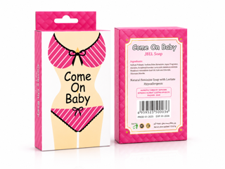 صابون بهداشتی بانوان Come On Baby مدل JBEL Soap
